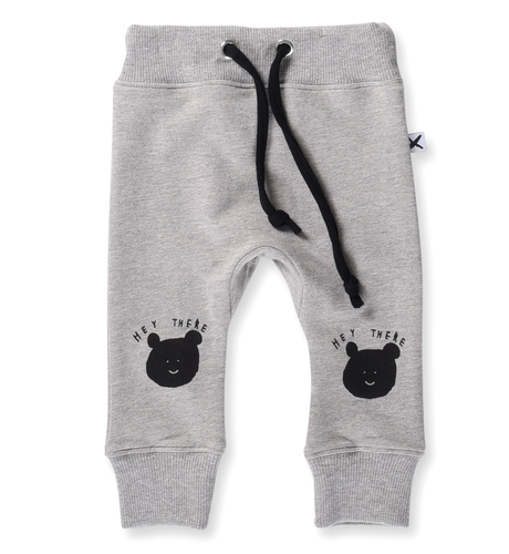 Minti Baby Hey There Trackies - Grey Marle