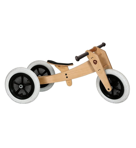 Wishbone 3 in 1 Running Bike - Natural