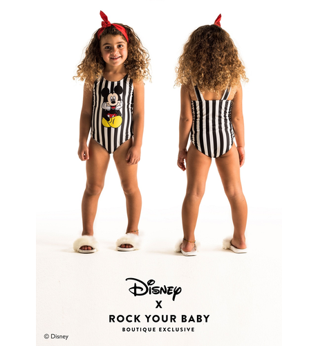 ROCK YOUR KID THE THINKER STRIPE ONE PIECE