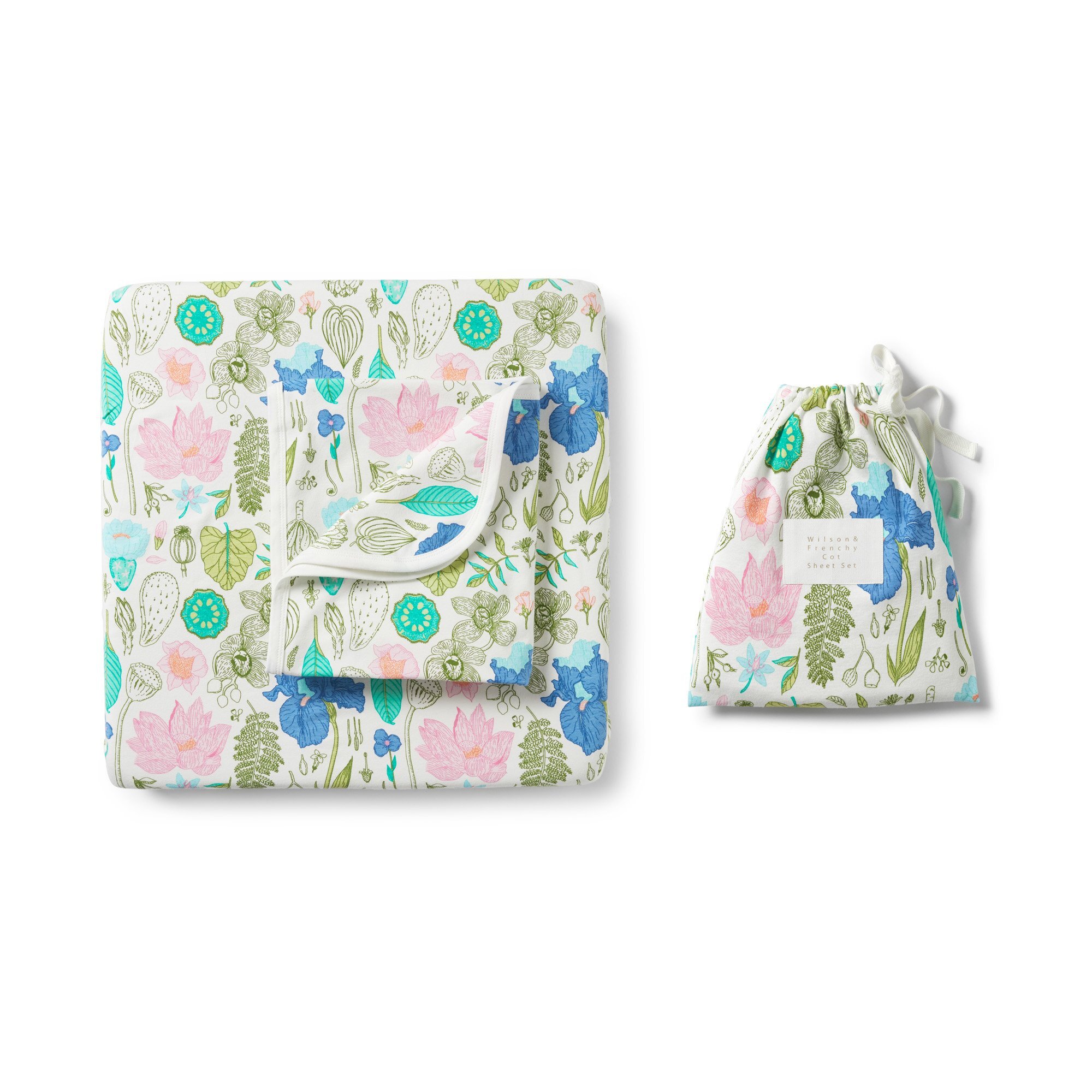 wilson and frenchy cot sheets