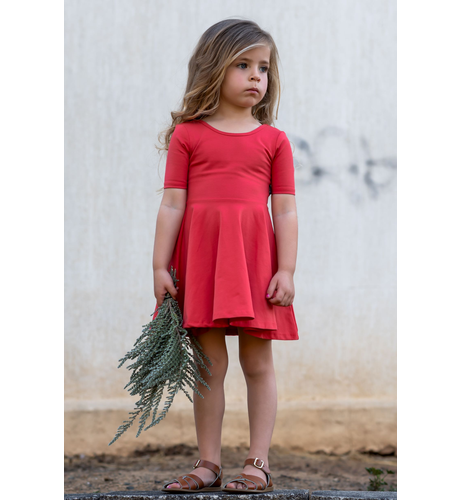 Rock Your Kid True Red Mabel Dress
