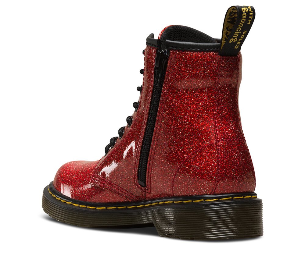 dr martens red canvas