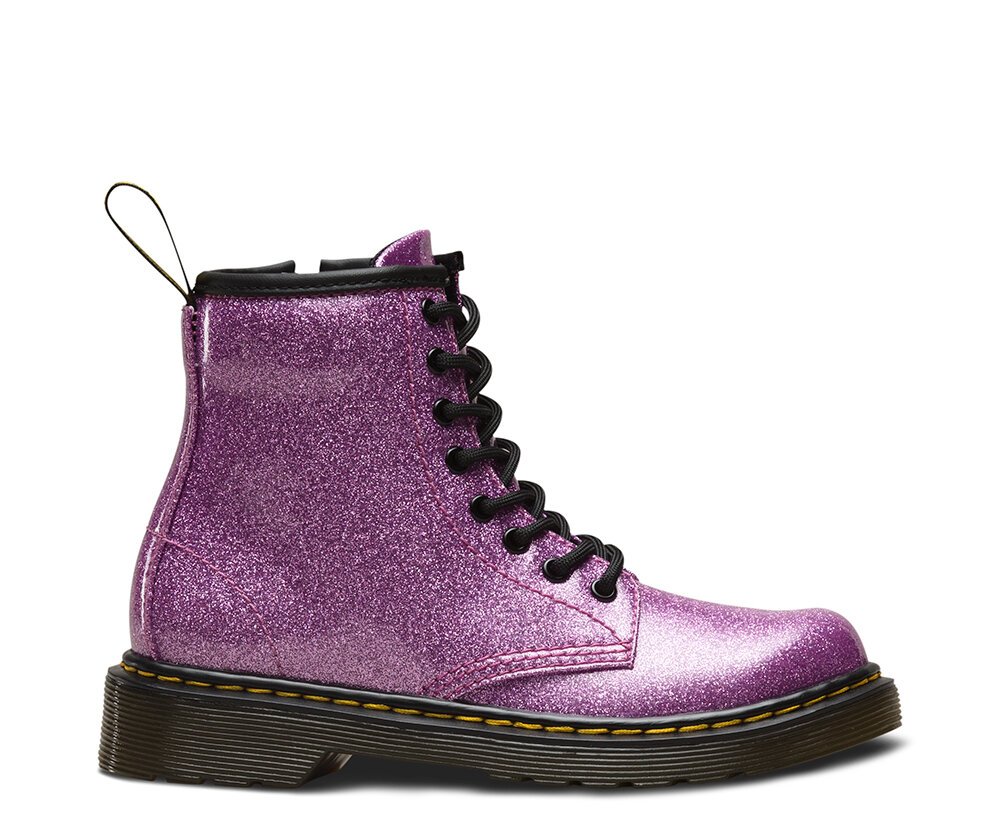 Dr Martens Junior Glitter Dark Pink SHOP BY BRANDDr Martens Kids