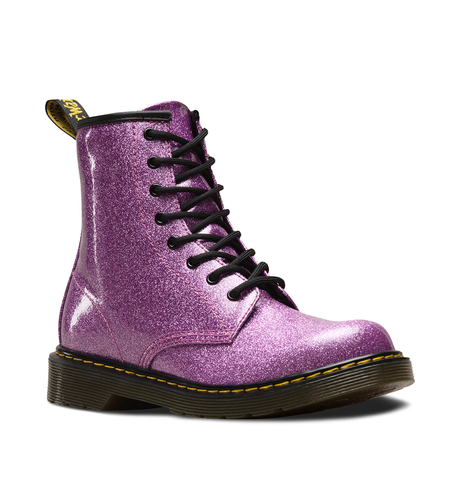 Dr Martens Youth Glitter - Dark Pink