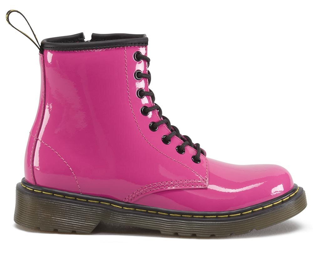 Dr Martens Junior Patent - Hot Pink - SALE-Footwear : Kids Clothing NZ ...