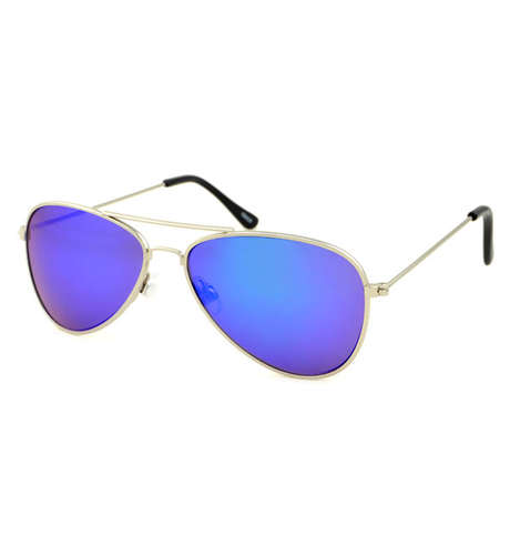 Unity Kids Silver Aviator Sunglasses