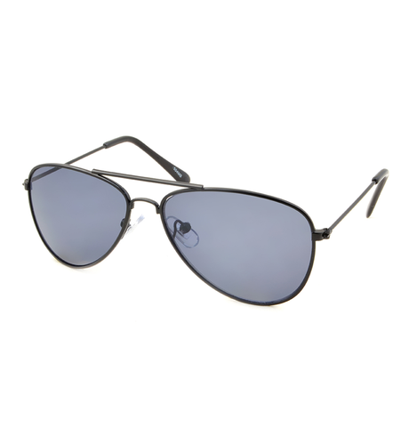 Unity Kids Black Aviator Sunglasses