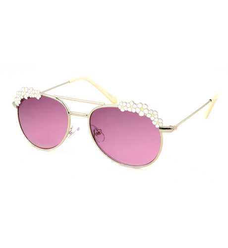 Unity Kids Silver Daisy Sunglasses