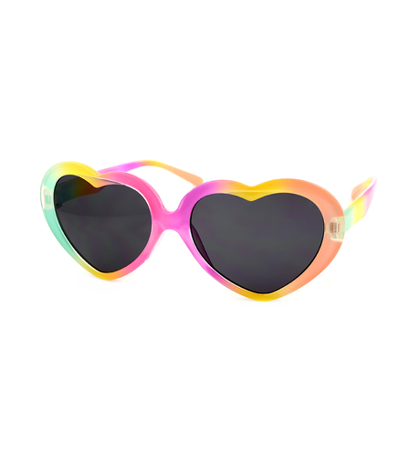 Unity Kids Rainbow Heart Sunglasses