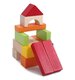 Wooden Building Blocks - 100 Pieces