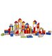 Wooden Building Blocks - 100 Pieces