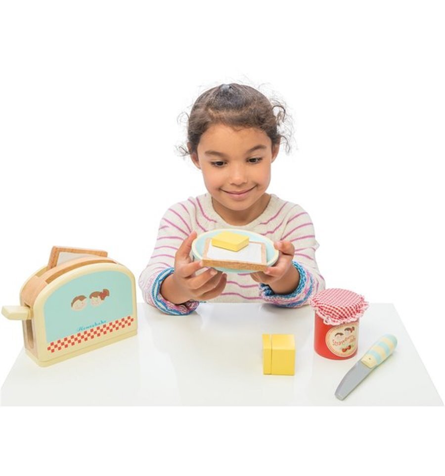 Le Toy Van Toaster Set PLAYRoleplay Kids Clothing NZ Shop Online Kid Republic TEST Le