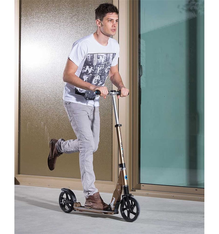 Micro Suspension Scooter Bronze PLAYOutdoor Toys Kids Clothing