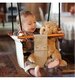 Solvej Baby/Toddler Swing - Soft Linen