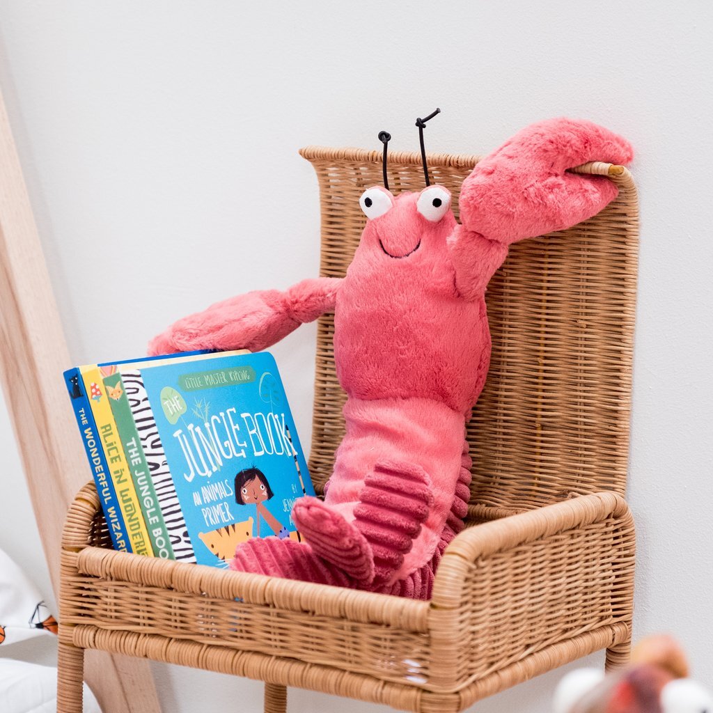 Jellycat Larry Lobster PLAYSoft Toys Kids Clothing NZ Shop Online Kid Republic TEST