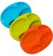 Boon Stayput Divider Platter 3pk - Brights
