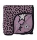 Chi Khi Blanket Plum Star/Leopard