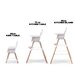 Evolu 2 Highchair Long Leg Set Natural & White