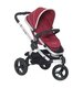 iCandy Peach 3 Wheel Jogger - Cranberry + FREE Carrycot