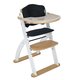 Kaylula Ava Highchair - Beech/White