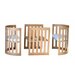 Babyhood Kaylula Sova 5 in 1 All Wood Cot - Beech