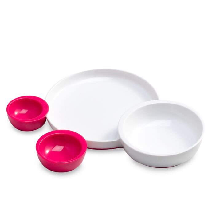 Boon Groovy Interlocking Plate Set NURSERYFeedingPlates & Utensils
