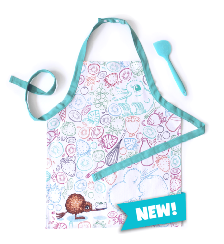Kuwi's Apron and Spatula Set
