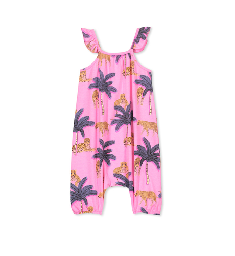 Milky Leopard Playsuit