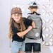 Little Renegade Co Wolf Grey Backpack - Midi