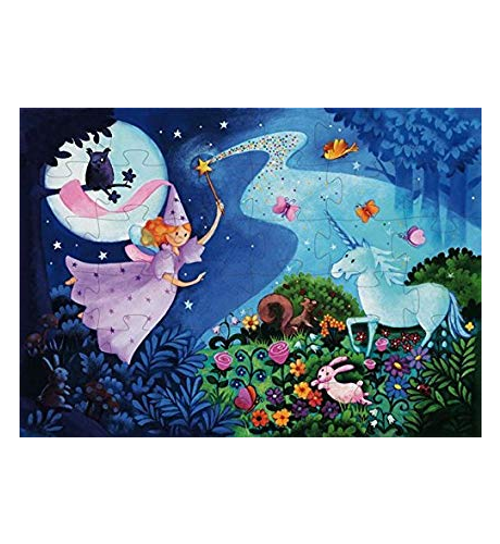 Djeco Fairy & Unicorn 36pc Puzzle
