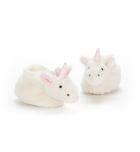 Jellycat Bashful Unicorn Booties