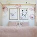 Little Rae Prints Blush Peony & Rose Wall Decals - Half pack