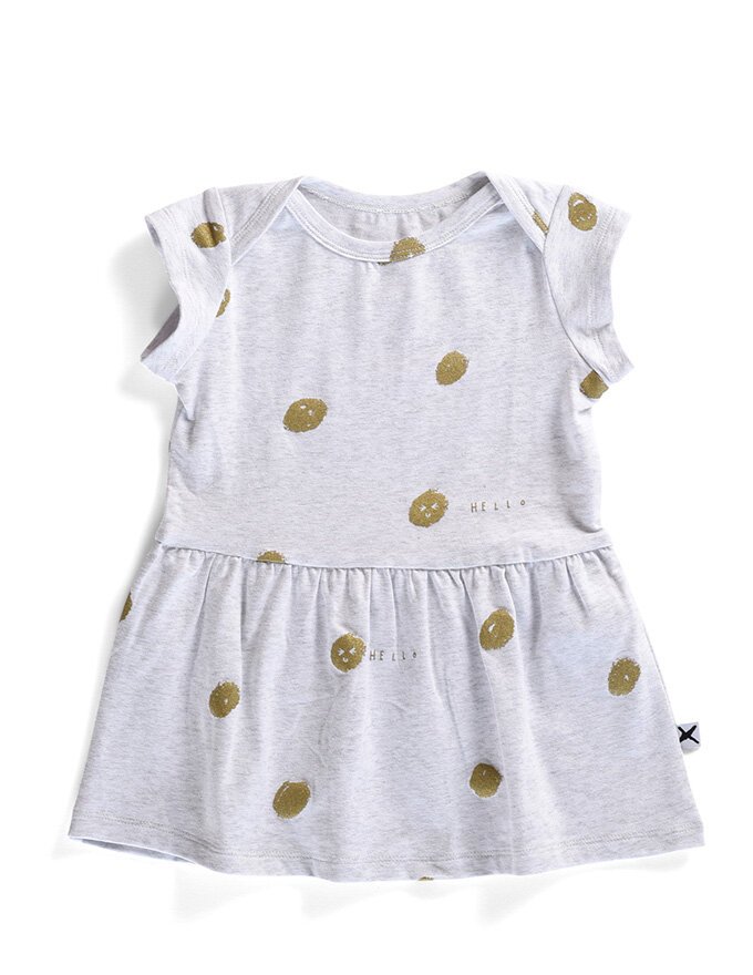 Minti Happy Dots Dress SHOP BY BRANDMinti Kids Clothing NZ Shop