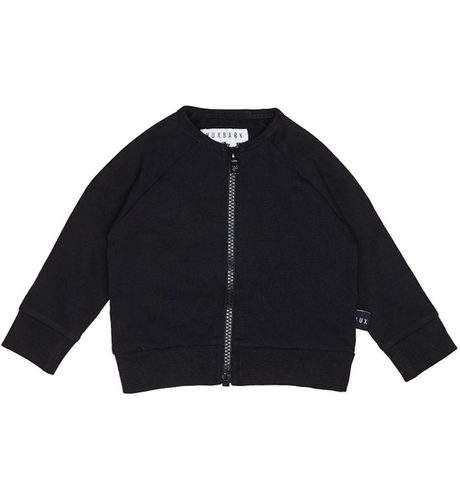 Huxbaby Sweat Jacket - Black