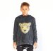 Band of Boys Leopard Face A-Line Hooded Crew