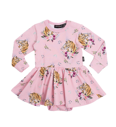 Rock Your Baby Wild Floral Waisted Dress