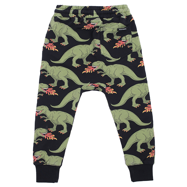 Rock Your Kid Godzilla Track Pants - CLOTHING-BOY-Boys PANTS : Kid ...