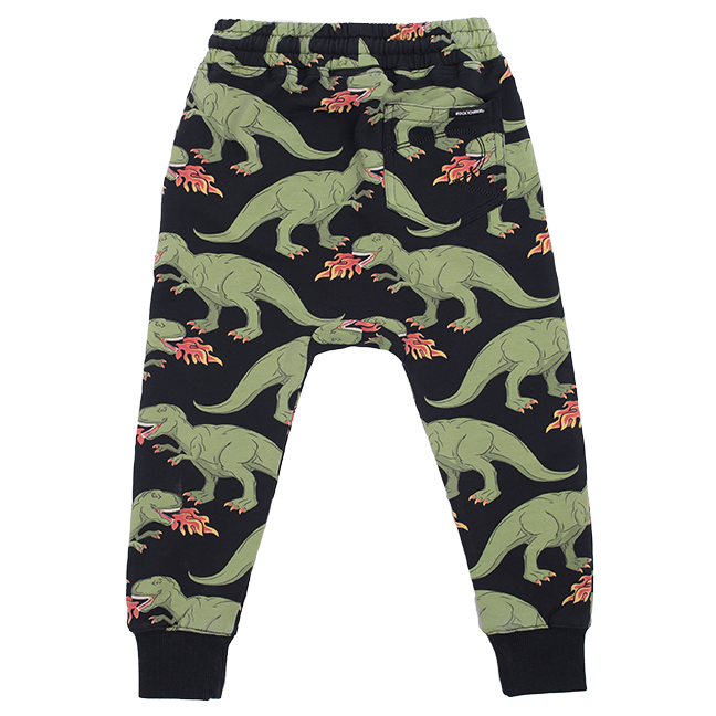 Rock Your Kid Godzilla Track Pants CLOTHINGBOYBoys PANTS Kid