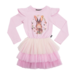 Rock Your Kid Some Bunny Tiered Circus Dress