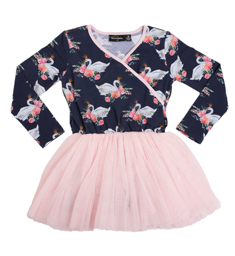 Rock Your Kid Odette Floral Wrap Circus Dress