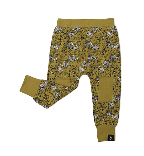 Kapow Tiger Pants - Mustard