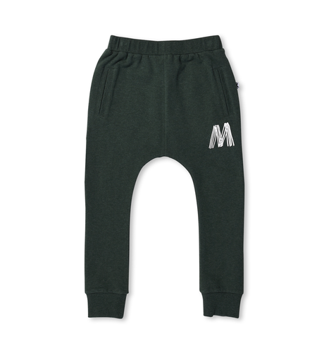Minti Multiple M Bronx Trackies - Forest Marle