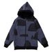 Minti Monster Party Reversible Zip Up - Midnight Marle/Black