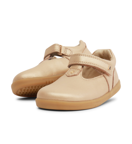 Bobux I-Walk Louise T.Bar Gold