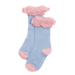 Rock Your Kid Oriental Floral Mid Length Ruffle Socks