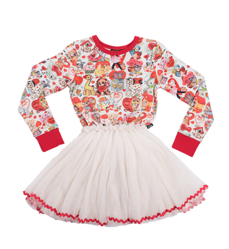 Rock Your Kid My Funny Valentine Circus Dress