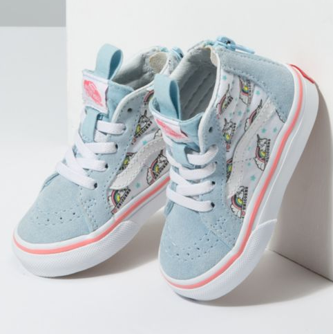 vans sk8 hi zip unicorn