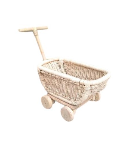 Tiny Harlow Rattan Toy Wagon