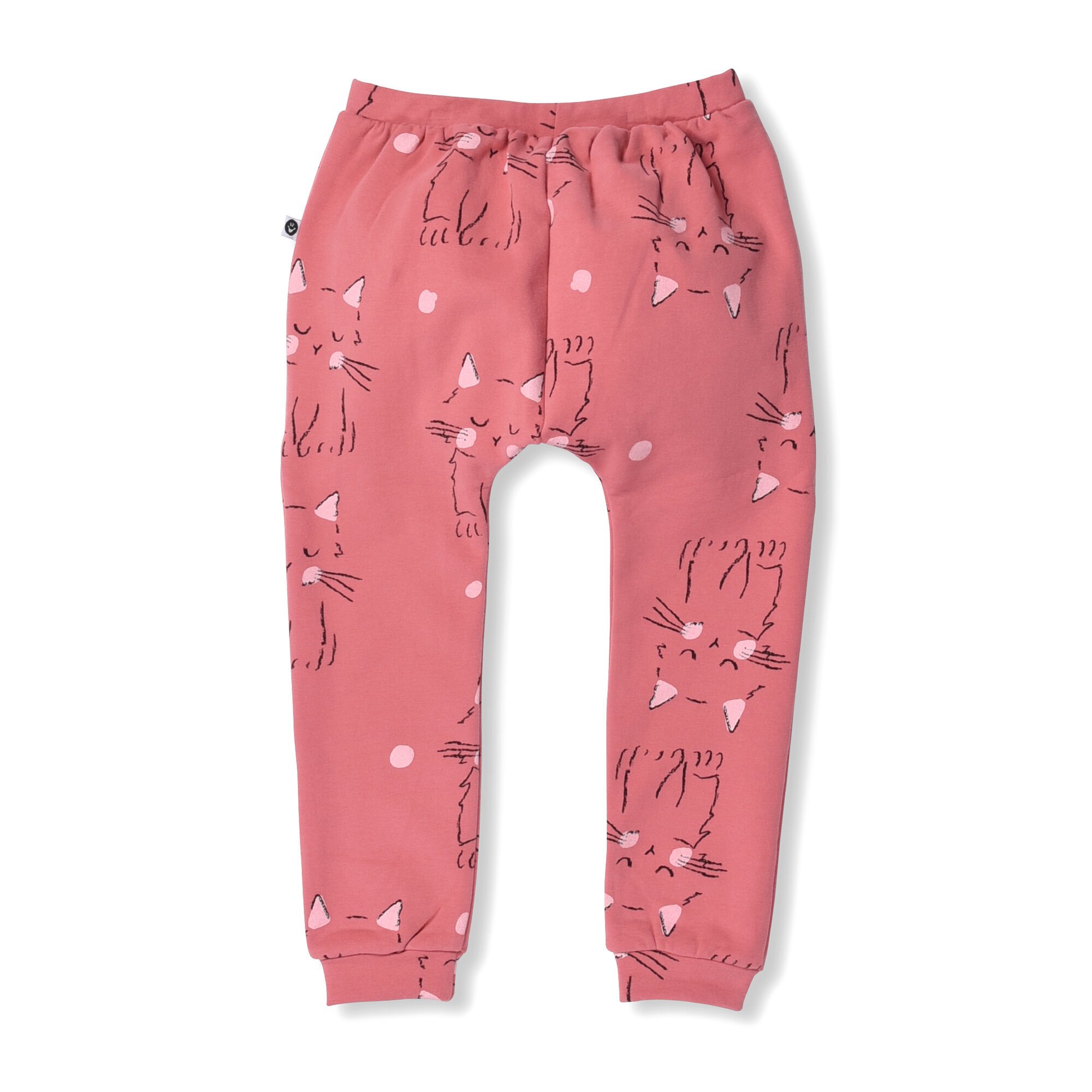 Littlehorn Kitty Sweatpant Dark Pink CLOTHINGGIRLGirls Pants