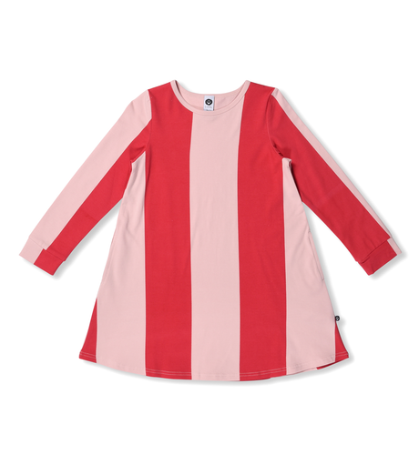 Littlehorn Candy Dress - Pink/Red